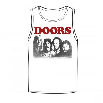 The Doors Photo Muscle Mens White T-shirt