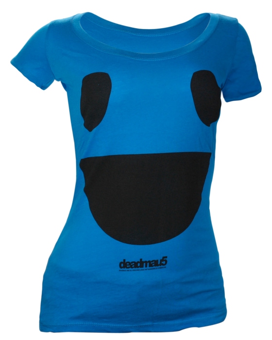 Deadmau5 Big Mouth Scoop Neck Girls T-shirt