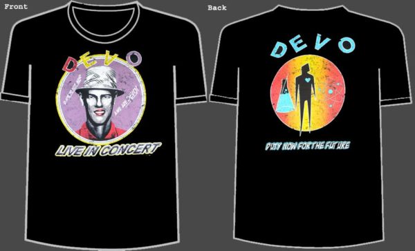 Devo Live In Concert Youth T-shirt