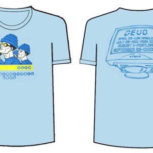 Devo Blue Domes Tour 04 Youth T-shirt