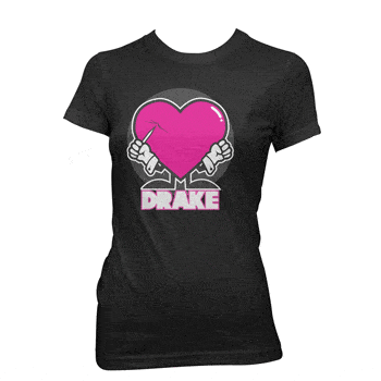 Drake Puncture Heart Girls T-shirt - S