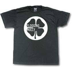 Flogging Molly B&W Logo T-shirt S - S