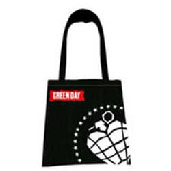 Green Day Canvas Tote Bag