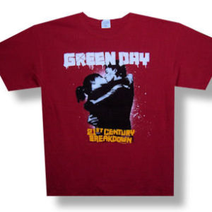Green Day 21st Century Breakdown Tour T-shirt
