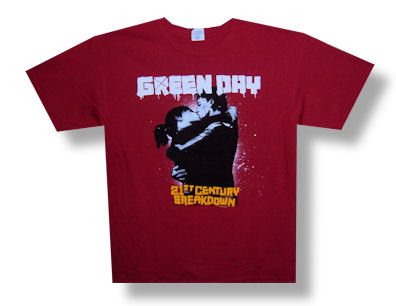 Green Day 21st Century Breakdown Tour T-shirt