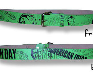 Green Day Full Print Belt