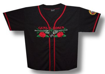 Guns N Roses Button Down Baseball 