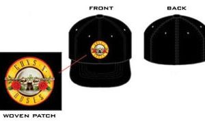 Guns N Roses Bullet Logo Cap - OSFM