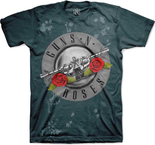 Guns N' Roses 'Faded Skull' NEW & OFFICIAL! Burgundy Purple Burnout T-Shirt 