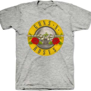 Guns N Roses Gray Bullet T-shirt