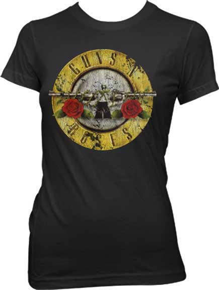 Guns N Roses Distressed Bullet Jr T-shirt