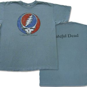 Grateful Dead T Shirt Steal Your Face Classic Vintage Logo Official Mens Grey