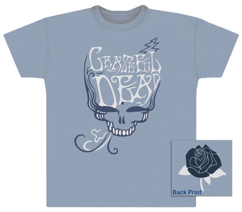 Grateful Dead Blue Rose Smoke T-shirt