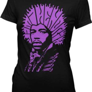 Jimi Hendrix Hair Type Jr T-shirt