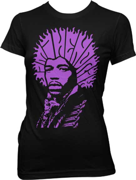 Jimi Hendrix Hair Type Jr T-shirt