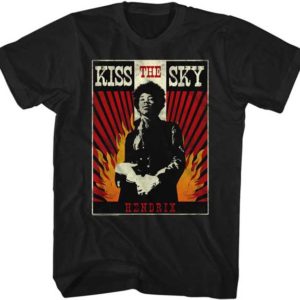 Jimi Hendrix Kiss The Sky T-shirt