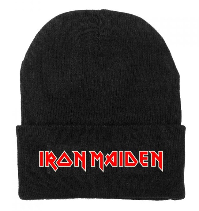 Iron Maiden logo beanie