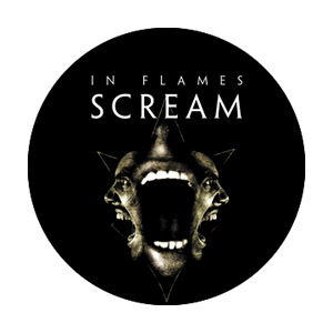 In Flames Scream 1 1/2 Button - S",",1.75"