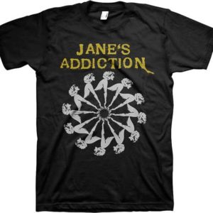 Jane's Addiction Lady Wheel T-shirt