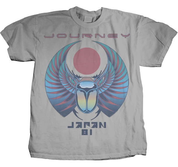 journey japan 1981 t shirt