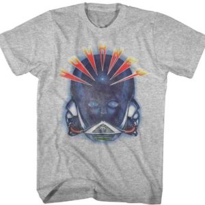 Journey Alien Head Mens Gray T-Shirt 3XL Only