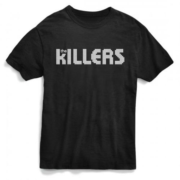 The Killers Classic Logo Mens Black T-shirt