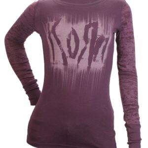 Korn Long Burnout Sleeve Jr T-shirt
