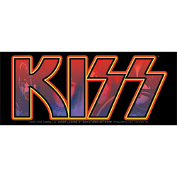 Kiss Logo Sticker - M