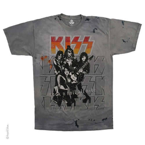 rock and roll tie dye shirts