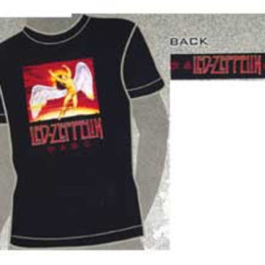 Led Zeppelin Swan Song T-Shirt Small Only