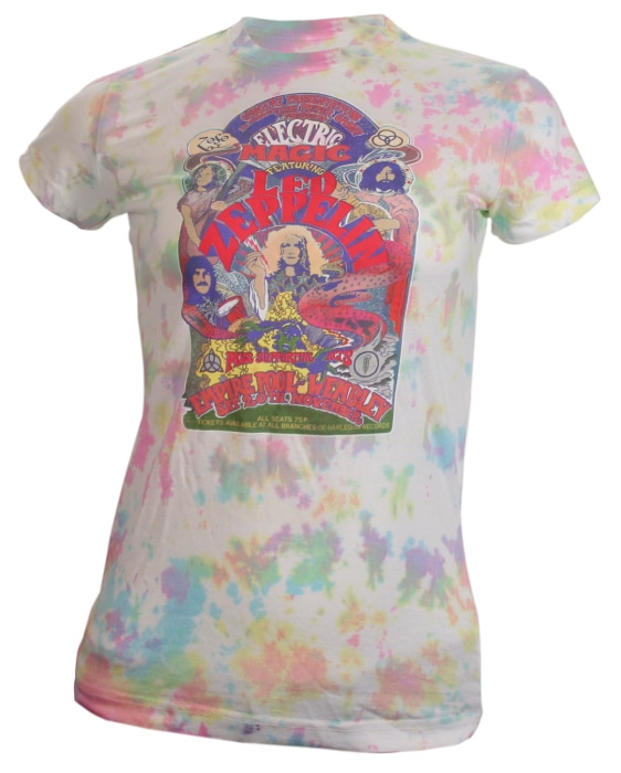 led zeppelin electric magic t shirt
