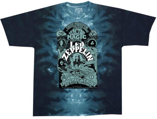 Led Zeppelin Electric Magic Tie Dye T-shirt