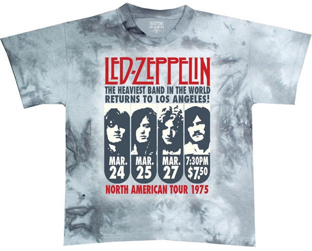 Led Zeppelin LA 1975 T-shirt