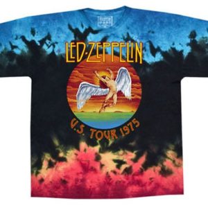Led Zeppelin Icarus 1975 Tie-Dye T-shirt