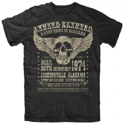 Lynyrd Skynyrd Alabama 74 Vintage T-shirt