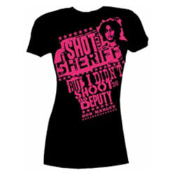 Bob Marley Sheriff  Jr T-shirt