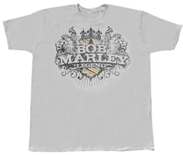 Bob Marley Lion Emblem T-Shirt  - S