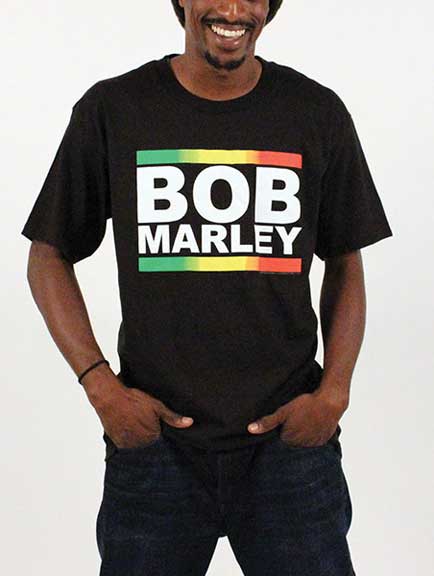 Bob Marley Rasta Block T-shirt