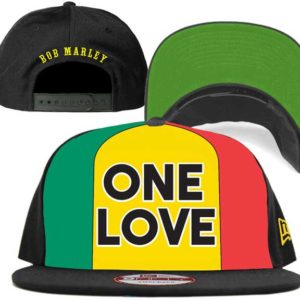 Bob Marley One Love Snapback Hat - OSFM