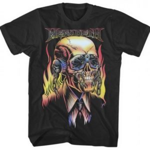 Megadeth Vic Rattlehead Mens Black T-shirt