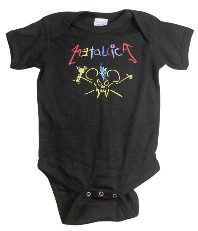 Metallica Crayon Infant One Piece