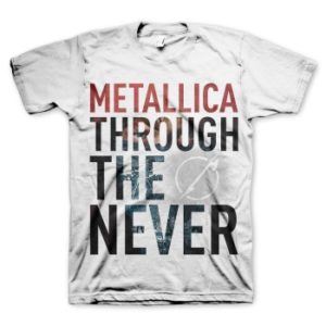 Metallica See Through The Never Mens White T-shirt