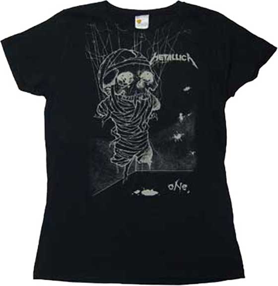 metallica one t shirt