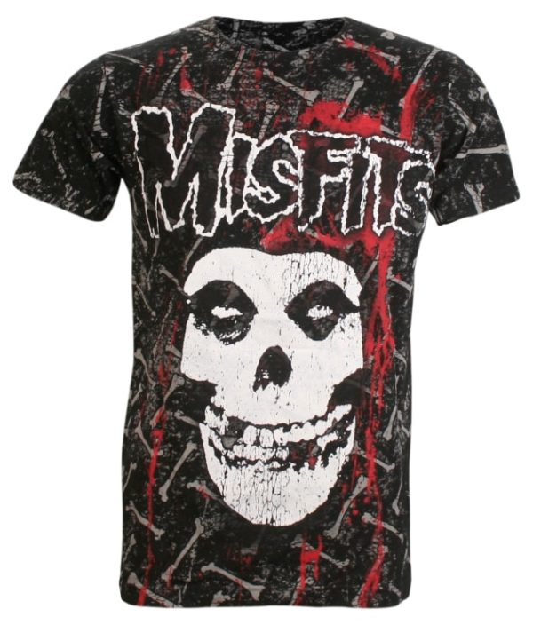 Misfits Bones Allover T-shirt