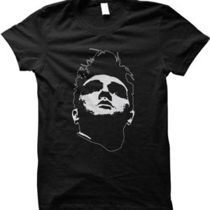 Morrissey Head Mens Black T-Shirt