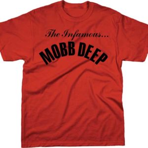 Mobb Deep Infamous Mens Red T-Shirt
