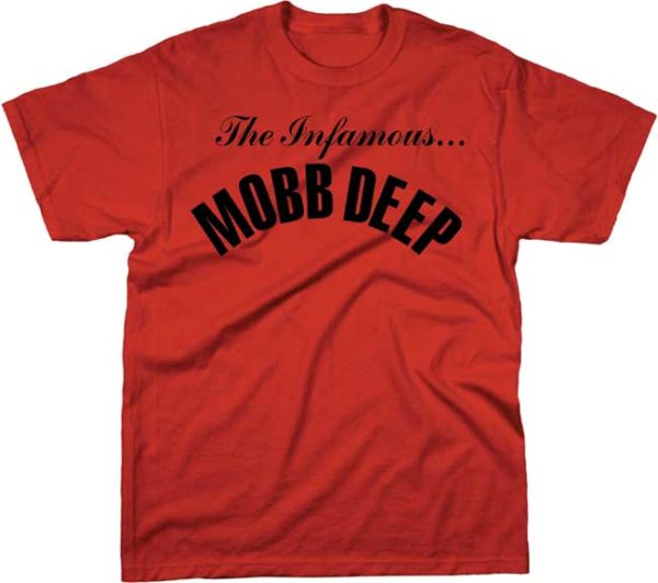 Mobb Deep Infamous Mens Red T-Shirt