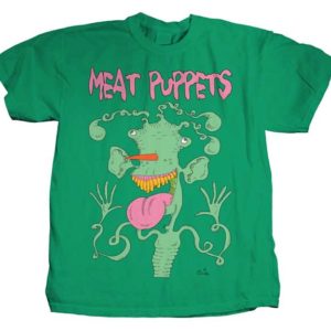 Meat Puppets Monster Mens Green T-shirt