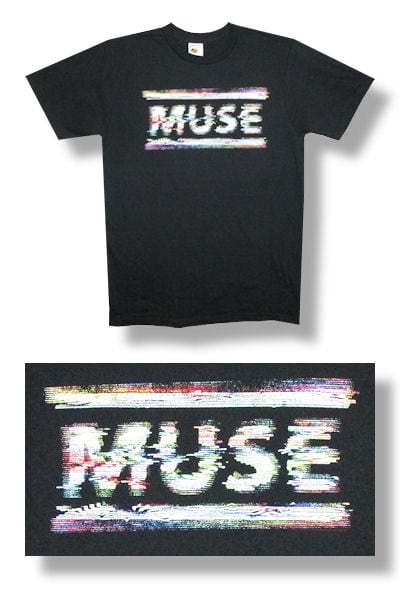 Muse Static Mens Black T-shirt