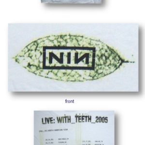 Nine Inch Nails Date Back White T-shirt